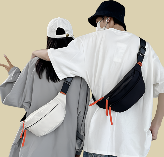 라이프덕 힙색 미니 크로스백 슬링백