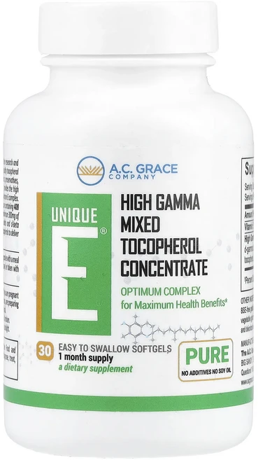 A.C. Grace Company Unique E 소프트젤 30정, ACGraceCompanyUniqueE소프트젤30정, 1개 - 쿠팡