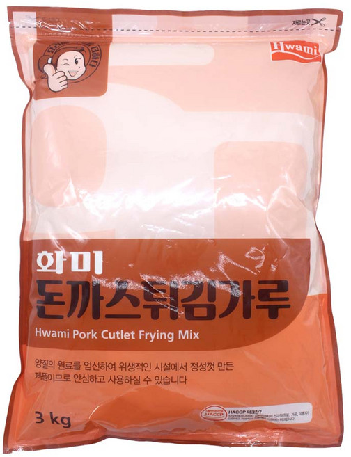 화미 돈까스 튀김가루 베타믹스, 3kg, 2개