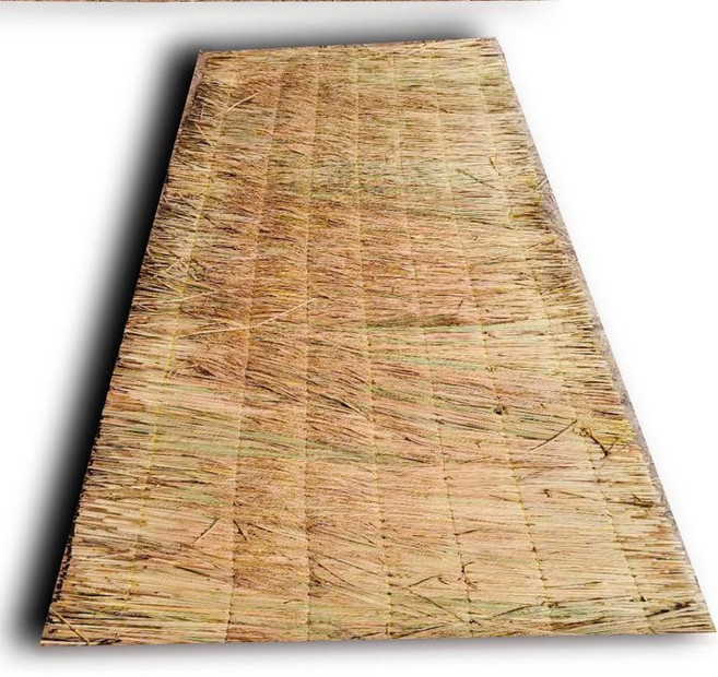 볏짚 매트 지푸라기 조경 미끄럼 발판 밀짚 깔개 등산로, 논슬립 보온 잔디 매트 1m x 5m, 1개