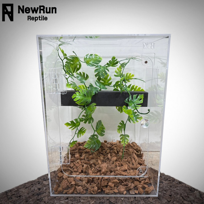 NRC 파충류 아크릴케이지 25X25X35cm AL-2, 1개, 투명