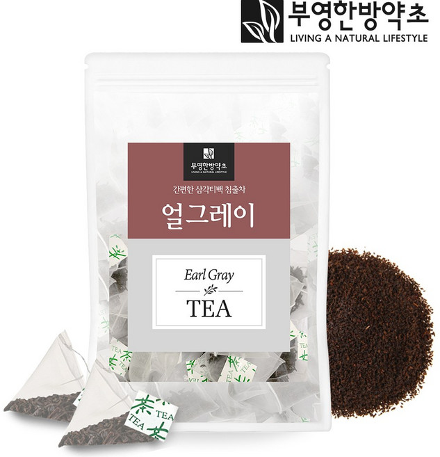 부영한방약초 허브차 홍차 얼그레이 25 티백 허브티 차, 25개입, 25개입, 1g, 1개
