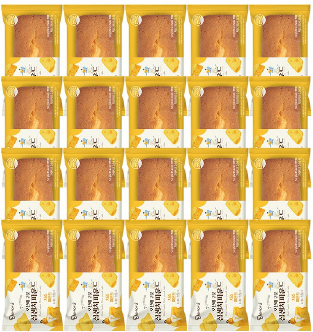 [델포유] 오븐에 구운 십센치 파운드 치즈, 20개, 50g