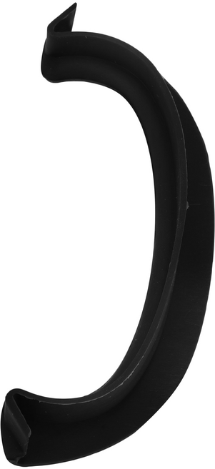 허리 사이드 플레이트 커버 용 C 모양의 고무 보호대 바이올린 보호 슬리브 클립 케이스 액세서리 부품 교체, Black, 1개