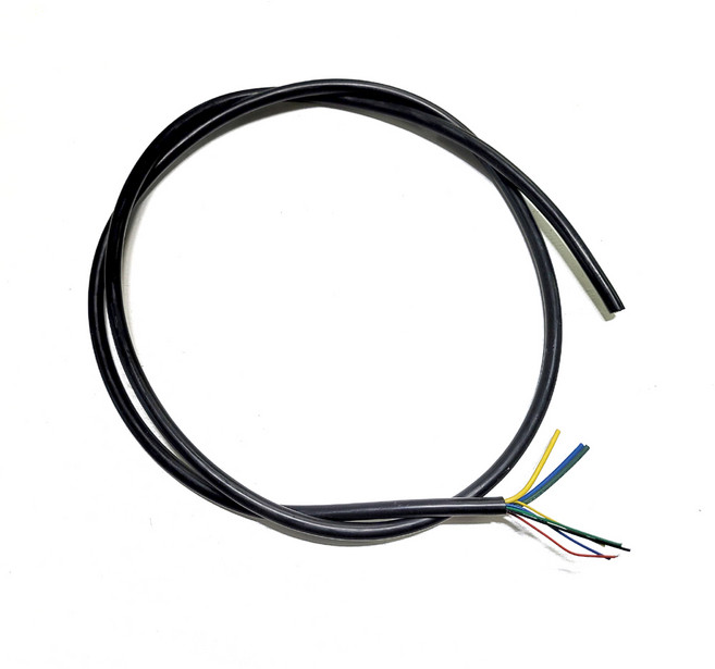 전동스쿠터 모터 케이블 전선 8선 배선, 1개, 블랙, 모터케이블 2.0SQ 8선(3+5) 1m