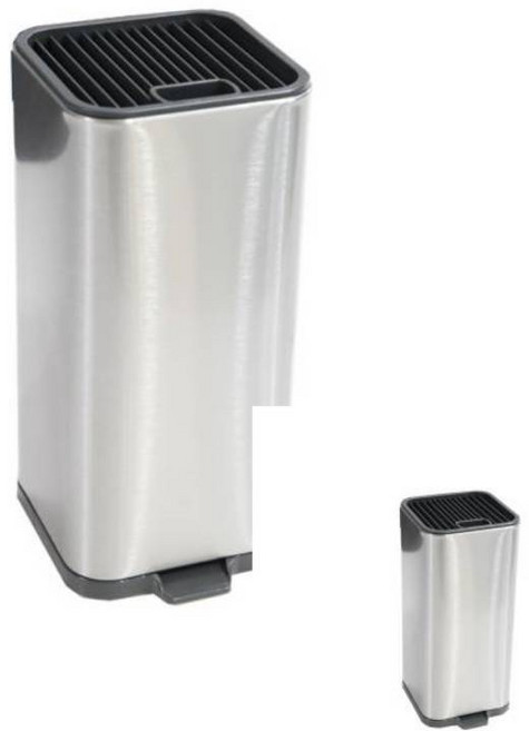 스텐 사각 칼블럭 칼꽂이 칼꽂이대 칼브럭