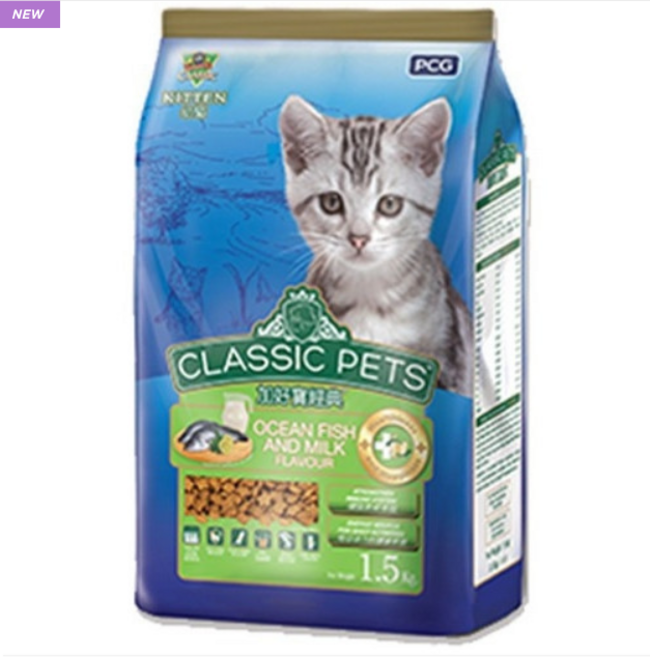 CP 컴패니언 클래식 고양이사료 키튼 1.5kg, 1개