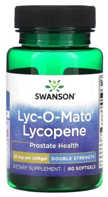 스완슨 Lyc-O-Mato 라이코펜 2배 강도 20mg 소프트젤 60정, 1개 - 쿠팡