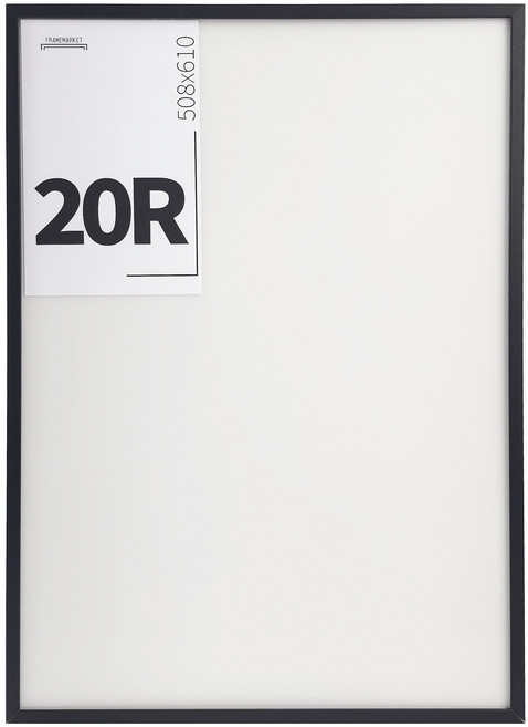 20R 20x24 알루미늄 액자 가벼운 벽걸이용 인테리어 포스터 웨딩 액자, 1개, 플랫무광화이트