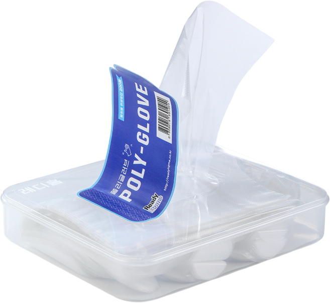레디홈 위생장갑 위생 케이스 비닐장갑, 1개, 200개입