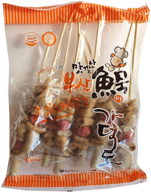 (무)(냉동)부산3색꼬치어묵 800gX5개, 5개, 800g
