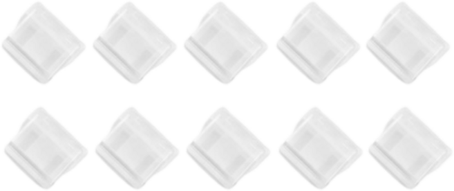 픽셀로그 바지 밑단 고정 클립 10개, 투명