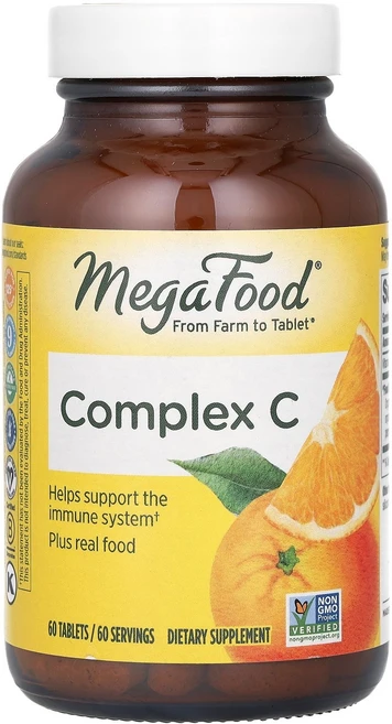MegaFood 컴플렉스 C 60정 MegaFood (메가푸드) - 쿠팡