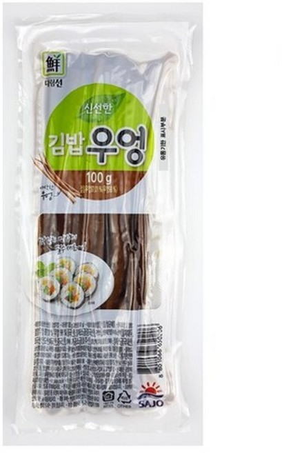 대림선 신선한 김밥우엉 100g, 1개