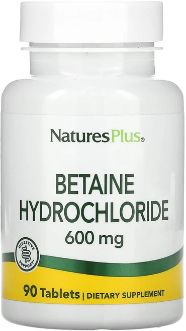 네이처스플러스 베타인 염산염 600mg 90정, 1개 - 쿠팡