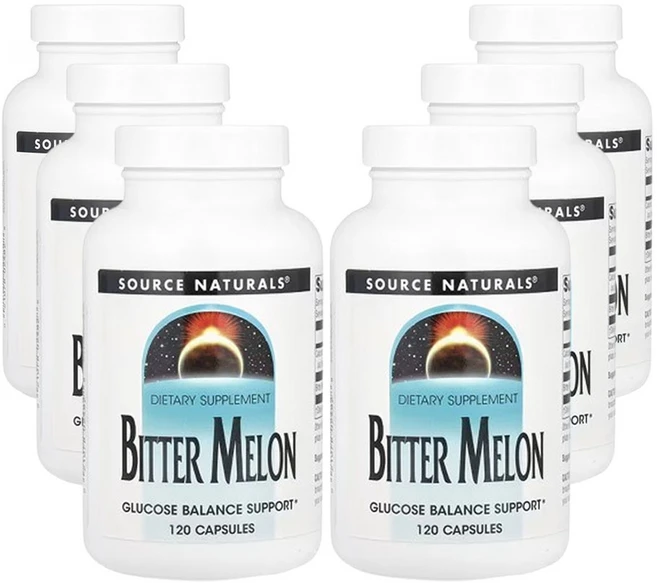 소스 내추럴스 비터 멜론 120캡슐, 120정, 6개 - 쿠팡