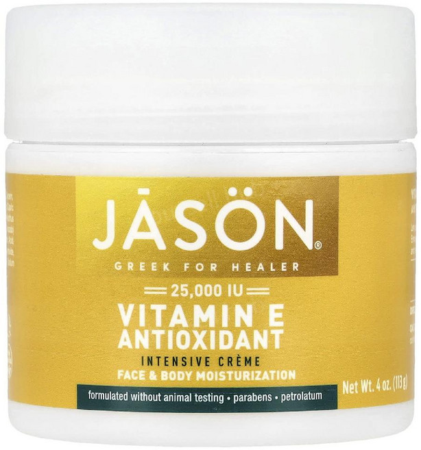 Jason Natural 비타민E 모이스처라이징 크림 25000IU 113g 3개, 1개