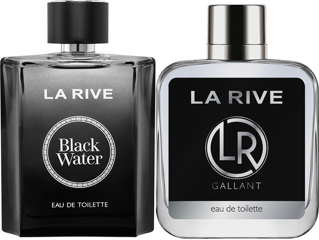 [공식수입] 라리브 베스트 남성향수 오드뚜왈렛 2종 (블랙워터+갈란트) 100ml*2종, 100ml