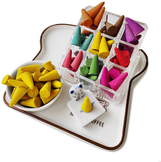 태양아로마향 인센스 콘향 9종 180개(+20개) 향받침, E