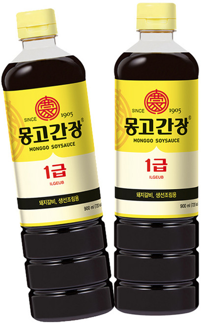 몽고 1급간장 900ml 5개