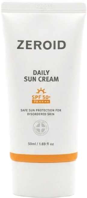 제로이드 데일리 선크림 SPF50+ PA++++, 50ml, 1개