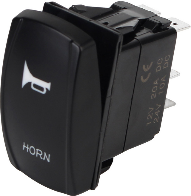 ATV 부품 후방 라이트 윈치 매버릭 LED 캔암 UTV 스위치 커맨더 전방 조명 폴라리스용 조명 경적 로커 바 DC12 24V, Speaker