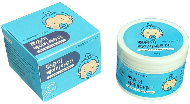 뽀송이 베이비파우더 100g, 1개