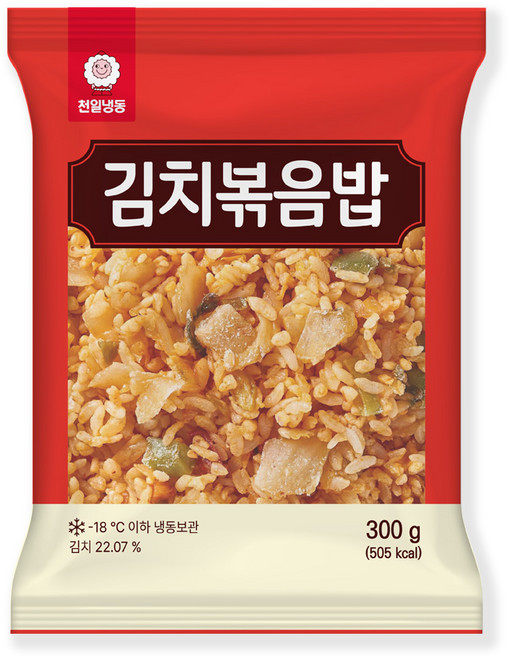 천일 김치볶음밥 냉동 300g, 1개