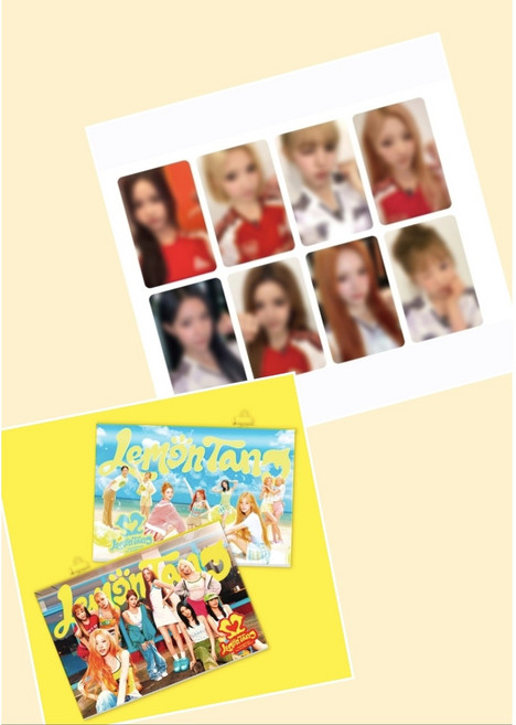 1종 레몬탱 Ktown4u 럭드 포카 Hearts2Hearts Lemon Tang 케이타운포유 케타포 럭키드로우 포토카드하츠투하츠 앨범 미니2집 포토북 랜덤 1종 하투하, 앨범1종+랜덤포카1종
