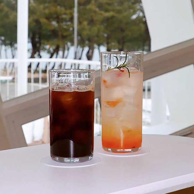 트라이탄컵 웰진 일자형 아이스컵(3type), 12oz, 투명, 1개