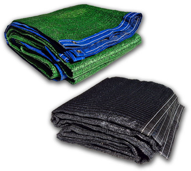 차광막 흑색 95% 이중직 흑색+녹색 98% 강력 사중직 그늘막 국내생산 주문제작 햇빛차단 맞춤가능, 흑색 95% 이중직 2면봉재 1mx1m + 로프10m