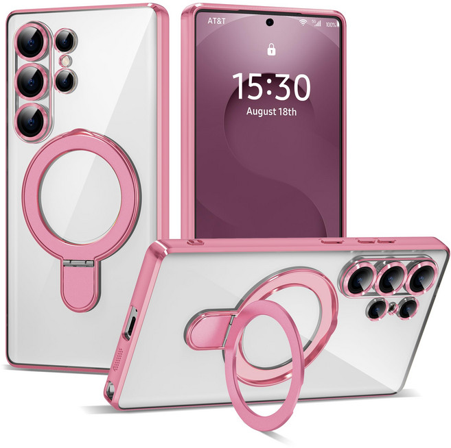 디상커 갤럭시 S25/S26 플러스 울트라 시리즈 카메라 보호 맥세이프 거치대 케이스 카메라렌즈 완전보호