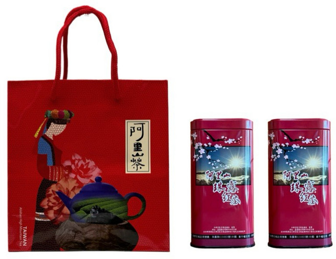 有纖擇茗 阿里山珠露烏龍紅茶春茶150克 - 台灣高山茶 春茶限定 精美禮盒, 150g, 1, 1個裝