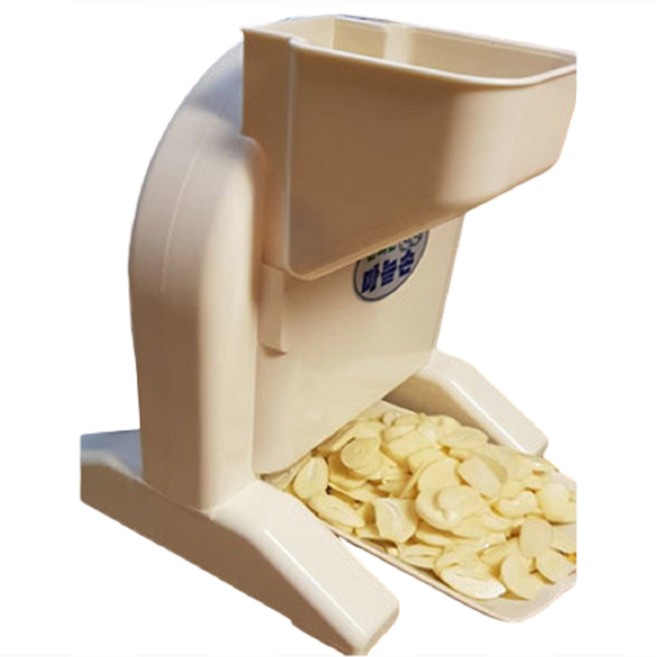 국산 마늘슬라이서 마늘 편썰기 절단기 슬라이스, 1개, 화이트(미색)