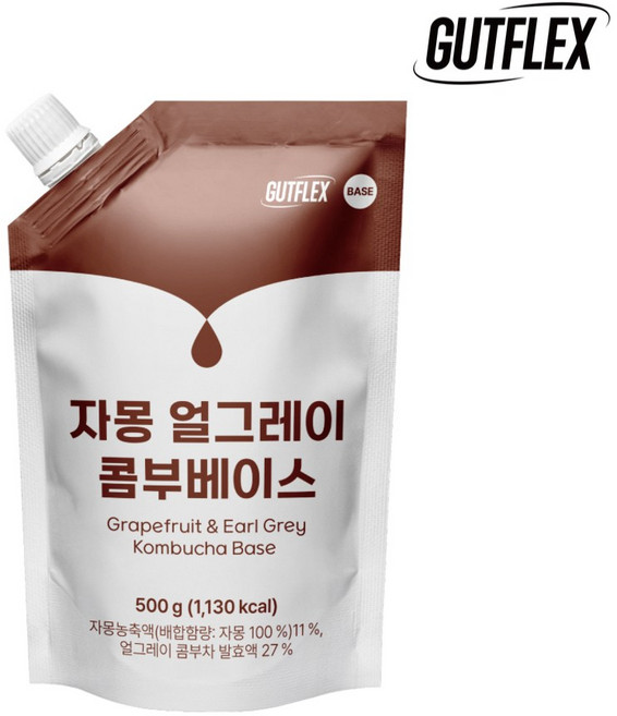 [것플렉스] 자몽 얼그레이 콤부 베이스 500ml x 5개
