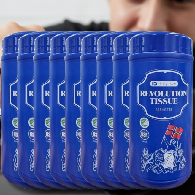 혁명티슈 데일리아이디어혁명티슈, 9개