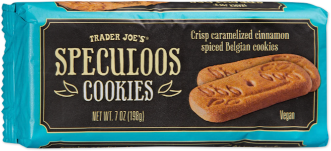 트레이더조 벨기에 스페큘루스 시나몬 쿠키 Speculoos Cookies, 2개, 198g