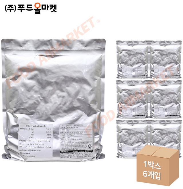 푸드올마켓_ 리치스 파우치 스위트콘 2.55kg 한박스 (2.55kg x 6ea)-아이스박스무료, 6개
