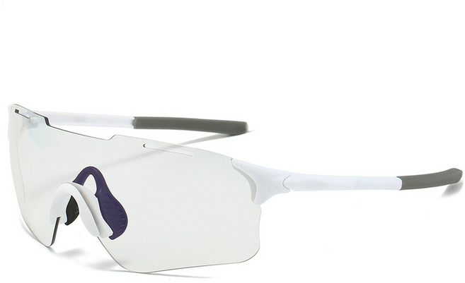 온브레이크 스포츠 러닝 자전거 선글라스, C11 투명화이트(변색), 1개