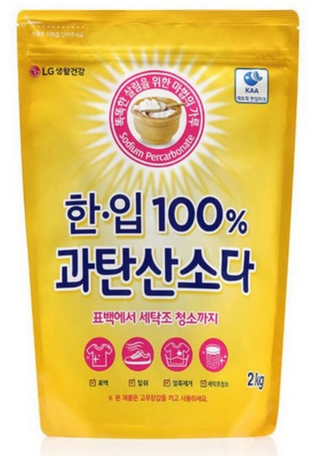 LG생활건강 한입 과탄산소다 2KG, 1개