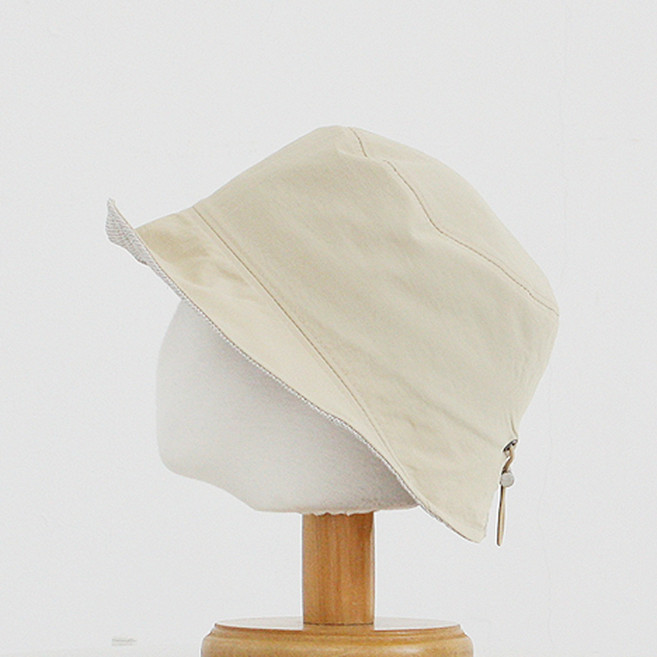 지오마켓 봄 여름 뒷끈 와이어 버킷햇 여성 무지 숏챙 벙거지 항암 모자 중년 산책 벙거지모자