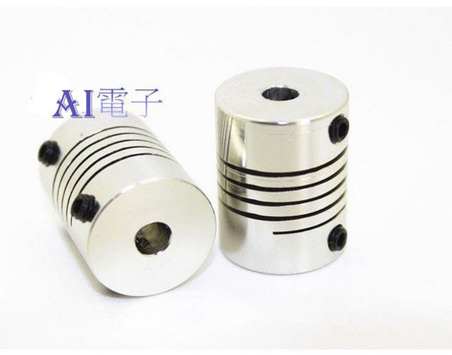 【AI電子】3D印表機配件 彈性聯軸器 減震降噪 提升列印品質, 1個, 5mmx8mm