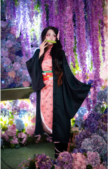 코스어몰 네즈코 코스프레 어린이 성인 코스튬 귀멸의칼날