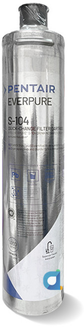 PENTAIR EVERPURE S104 加強除鉛濾心 (美國原裝進口), 1個