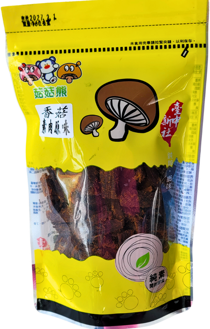 菇菇熊 香菇素肉, 160g, 1個