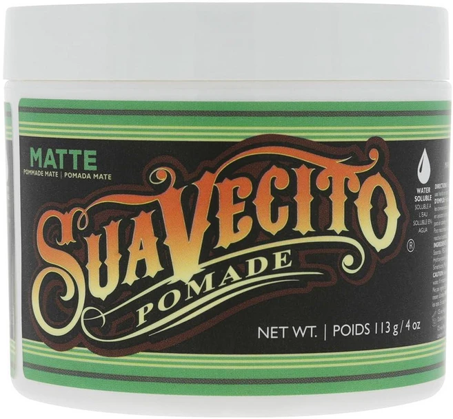 Suavecito Pomade 매트 (광택 ) 포뮬러 118.3ml(4온스) 1팩 미디엄 홀드 헤어 포마드, 1, 113g - 쿠팡
