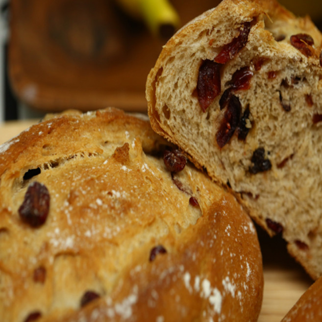 빵 식빵 과일빵 캄파뉴빵 비건빵 비건쌀빵 간식용빵 천연발효캄파뉴쌀빵 식사용빵 생제비캄파뉴빵, 1개, 300g