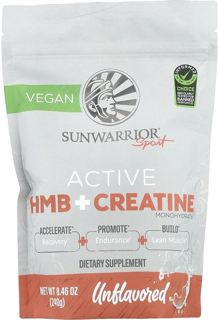 신상할인판매 Sunwarrior Sport 활성 HMB + 크레아틴 일수화물 무맛 240g(8.46oz) 최저가격, SunwarriorSport활성HMB크레아틴일수화물무맛, 240g, 1개 - 쿠팡