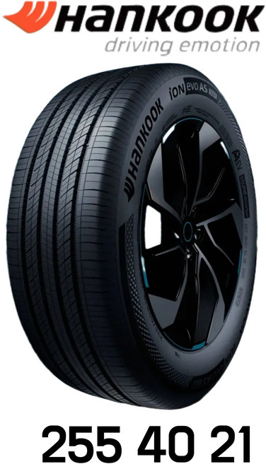 EV 한국타이어255 40 21 아이온 스포츠 올시즌 ION evo AS SUV 2554021 흡음재 IH01A, 장착 미포함, 1개