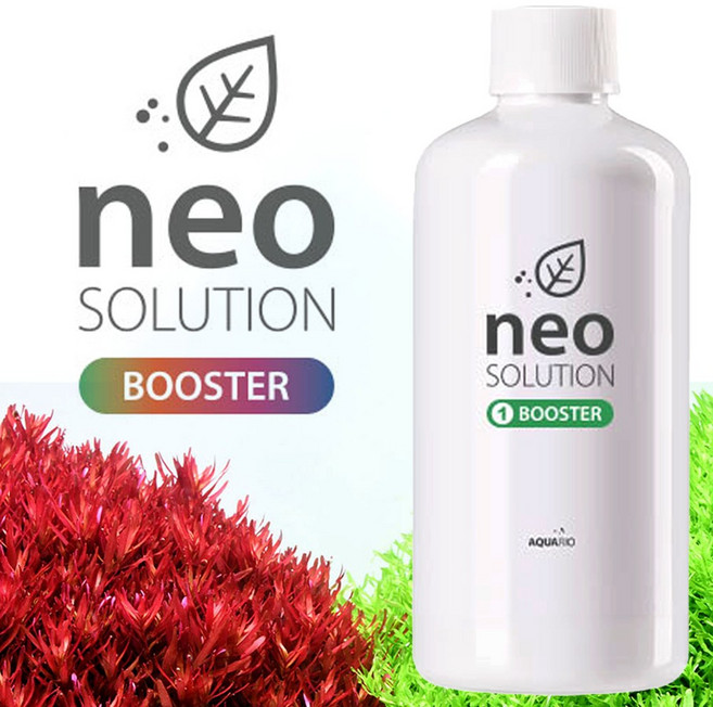New 네오 솔루션 1 2 K Fe 부스터 300ml/ 수초 액상 비료 전경 후경 수족관 영양제 어항 모스 활착 소일 ADA 액비 장식, 1개
